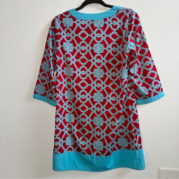 Buckhead Betties Tunic Pullover Dress Coverup - Picture 2 of 3